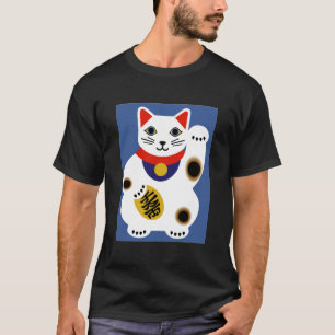 T-shirt Chemise chanceuse de chat (hommes)