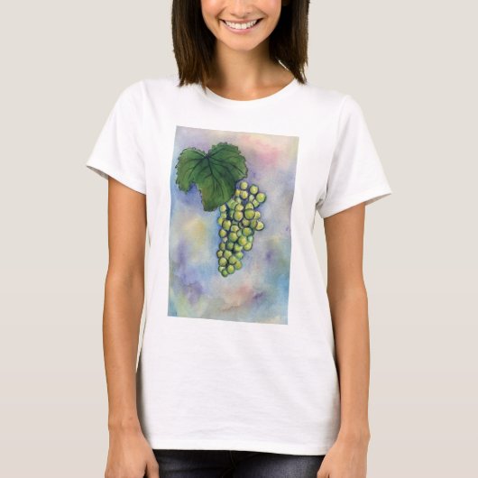 T-shirt Chemise Chardonnay Vins (Devant)