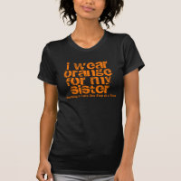 Chemise charitable personnalisée de dames Twofer