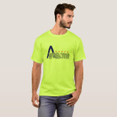 T-shirt Chemise Chartreuse impressionnante (Devant entier)