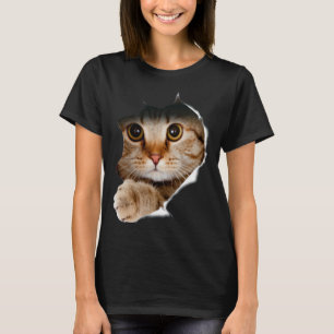 T-shirt Chemise Chat Drôle Cadeaux Amoureux de les chats P