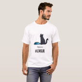 T-shirt Chemise Chat Noir (Devant entier)