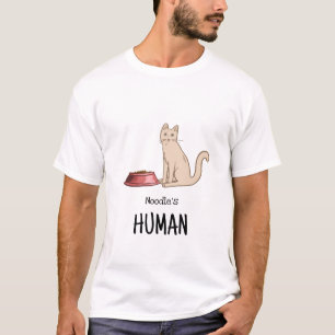 T-shirt Chemise Chat Persan Brun