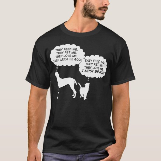 T-shirt Chemise Chats et Chiens (Devant)