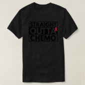 T-shirt Chemise Chemo - Guerrier du cancer du sein (Design devant)