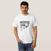 T-SHIRT CHEMISE CHEVAL (Devant entier)