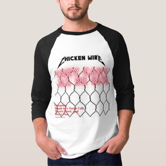 T-shirt Chemise Chicken Wire 3/4 (Devant)