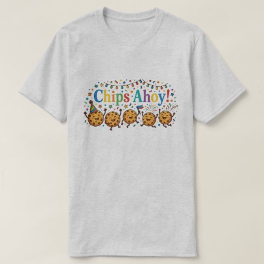 T-shirt Chemise Chips Ahoy! (Design devant)