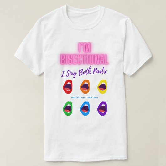 T-shirt Chemise chorale Pride (Design devant)