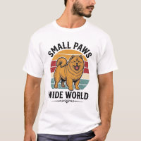 Chemise Chow Chow Petits Pattes Grand Monde Vintag