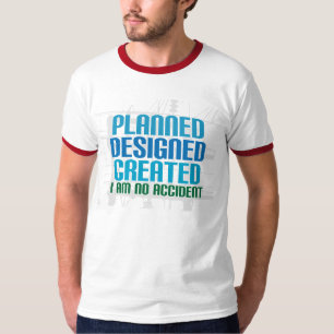 T-shirt Chemise chrétienne de création : Prévu conçu c