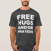 T-shirt Chemise Chrétienne Libre Et/Ou Prières (Devant)