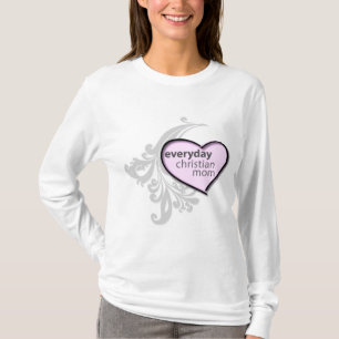 T-shirt Chemise chrétienne quotidienne de marque de maman