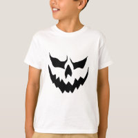 Chemise Citrouille effrayante pour enfants