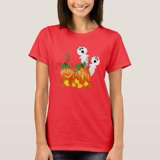 T-shirt Chemise Citrouille Halloween