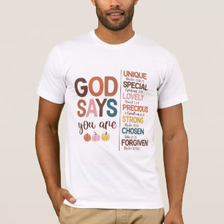 T-shirt Chemise citrouille vers de la Bible