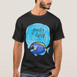 T-shirt chemise classique poisson sous la mer