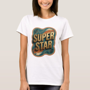 T-shirt Chemise Clean Gold SUPER STAR