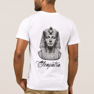 T-shirt Chemise Cleopatra Statue Reine Égyptienne Antiqu