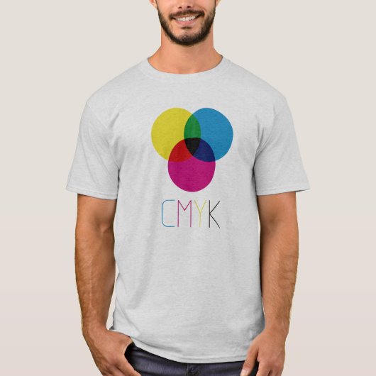 T-shirt Chemise CMYK ! (Devant)
