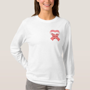 T-shirt Chemise Coeur rose Ruban