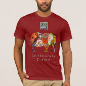 T-shirt Chemise collaborative LexArt - Lumineux (Devant)