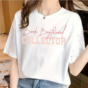 T-shirt Chemise Collectionneur de Petit Ami de Livre, Cade