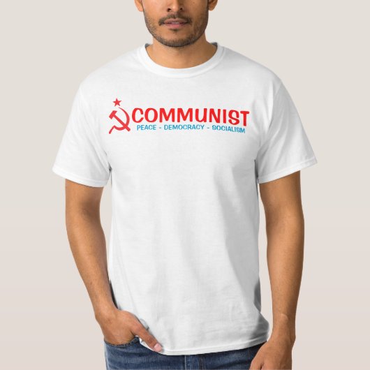 T-shirt Chemise communiste (Devant)