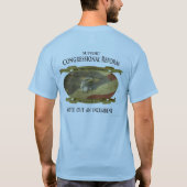T-shirt Chemise congressionnelle de réforme de soutien (Dos)