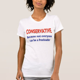 T-shirt Chemise conservatrice humoristique