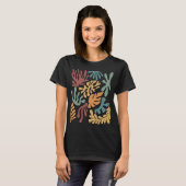 T-shirt Chemise corail (Devant entier)