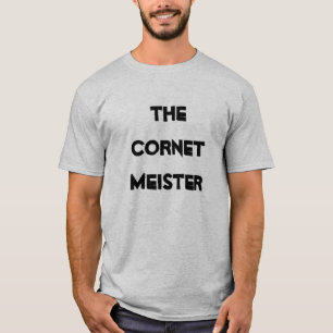 T-shirt Chemise Cornet Meister Instrument de musique en cu