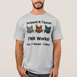 T-shirt Chemise coupée et inclinée d'un coup de ciseaux 