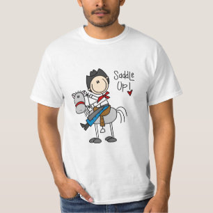 T-shirt Chemise Cowboy et Cadeaux Saddle Up