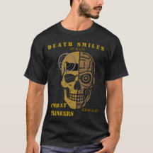 Chemise crâne d'ingénieur de combat Death Smiles