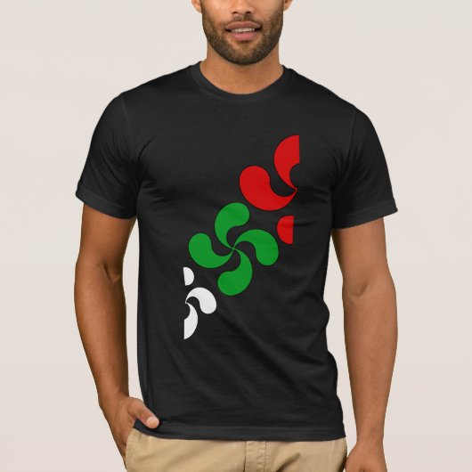 T-shirt Chemise croisée Basque (Devant)