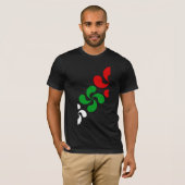 T-shirt Chemise croisée Basque (Devant entier)