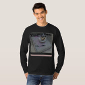 T-shirt Chemise croisée de douille de Geronimo longue (Devant entier)