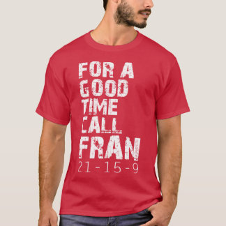 T-shirt Chemise CrossFit Appelle Fran Grafck rétro