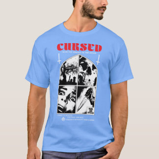 T-shirt Chemise Cursed Horror Horror Slasher Metal Giallo