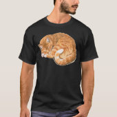T-shirt Chemise Cute Orange Tabby - Cadeau Pour Amoureux d (Devant)