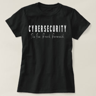 T-shirt Chemise Cybersécurité, cyber lundi, Cybersécurité 