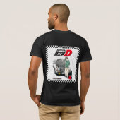 T-shirt Chemise D Initiale (Dos entier)