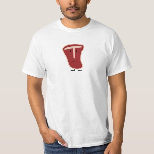 T-shirt Chemise d'à l'os (Devant)