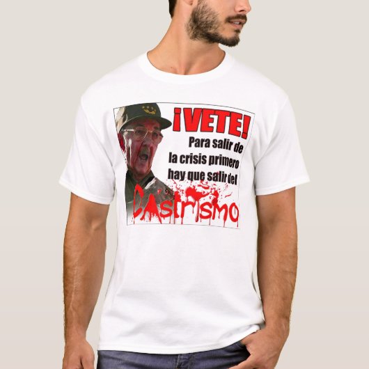 T-shirt Chemise d'ABAJO RAUL CASTRO (Devant)