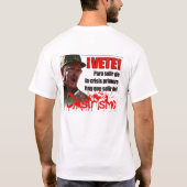 T-shirt Chemise d'ABAJO RAUL CASTRO (Dos)