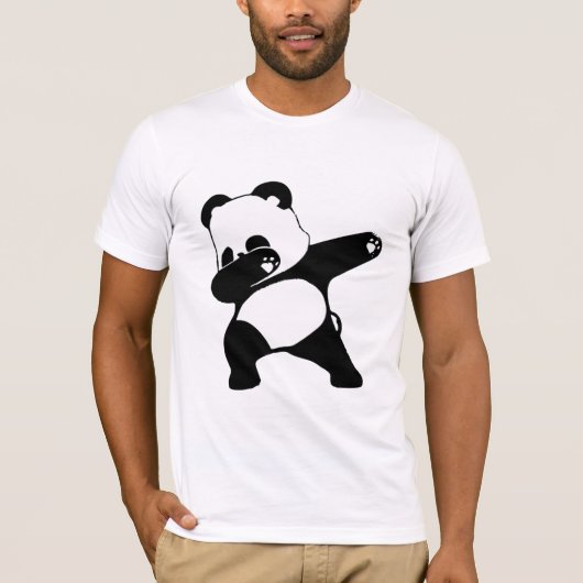 T-shirt Chemise Dabbing Panda (Devant)