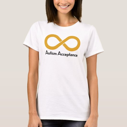 T-shirt Chemise d'acceptation de l'autisme (Devant)