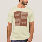 T-shirt Chemise Dachshund (Devant)