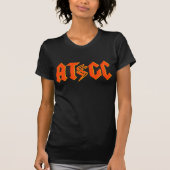 T-shirt Chemise d'ADN d'ATGC - orange/rouge (Devant)